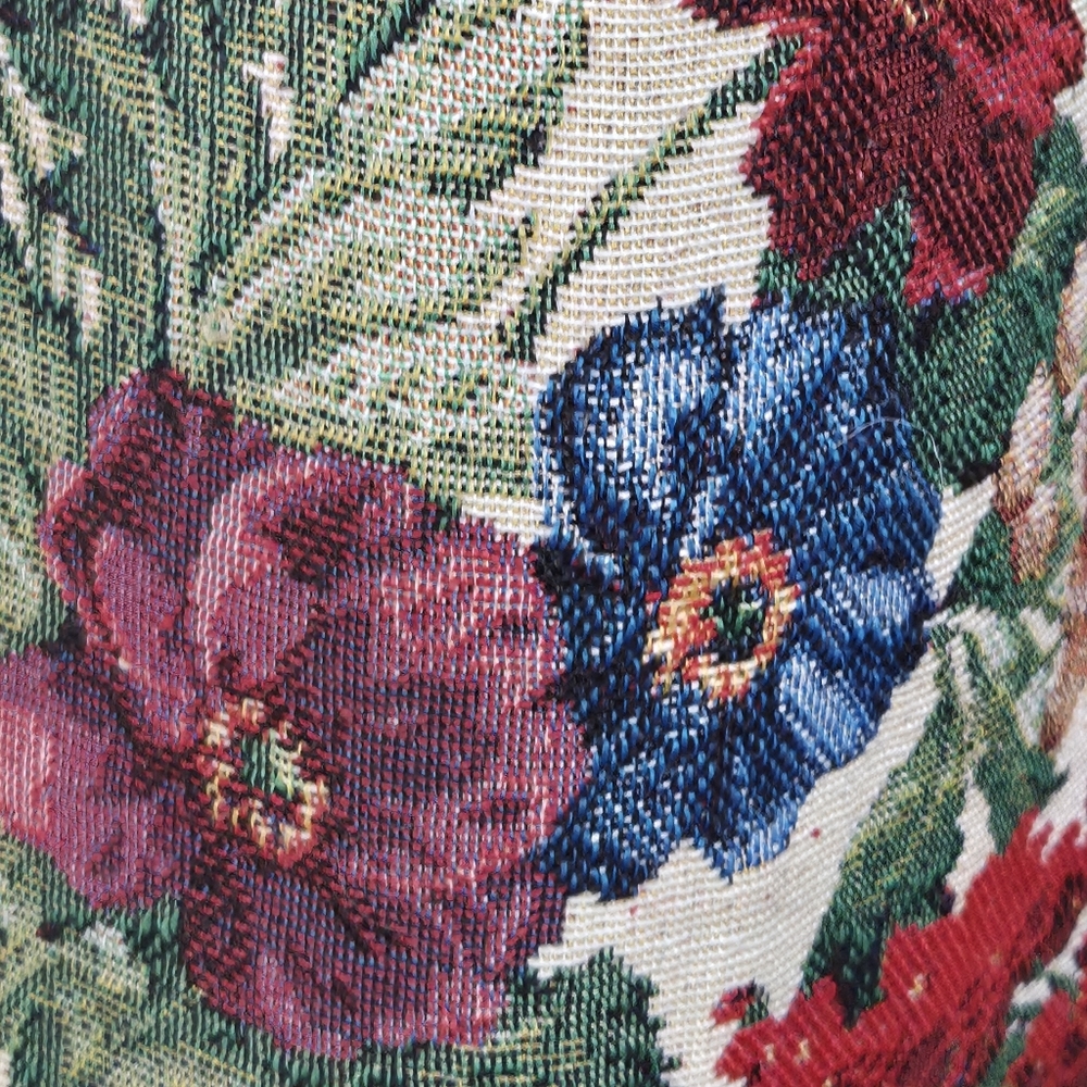 Davi & Dani Floral Tapestry Pants – Size Small – Boho Barrel Leg - Picture 8 of 13